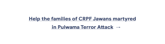 help contribute donations crpf family pulwama attack