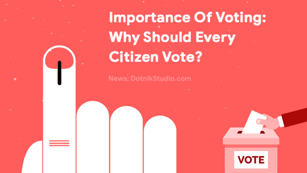 what is the importance of voting in elections
